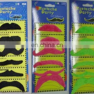 Hot Sale Fake Mustache Artificial Mustache Multiple Colored Beard MH2065 thumbnail-1