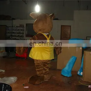 2016 Funny and Happy Adult Milk Cow Mascot Costume thumbnail-4