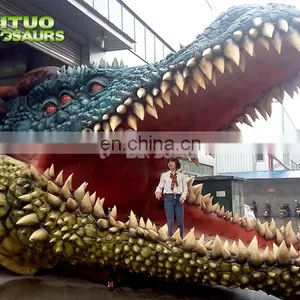 Customer Made Giant Size Moving Animals Crocodile thumbnail-3