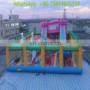 Factory Price Brand New High Quality Inflatable Ocean Theme Trampoline thumbnail-1
