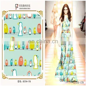 Fashion Nylon Dot Printing 4 Way Stretch Lycra Fabric for Sleepwear,dress thumbnail-1