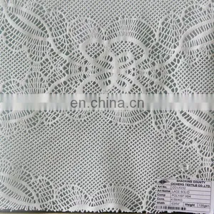 New Style CC-L6032 Poly Spandex Solid Lace Fabric for Garments thumbnail-1