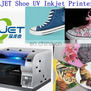SLJET Canverse Vans Shoes Flatbed Inkjet uv Curing Printer Printing Machine thumbnail-1