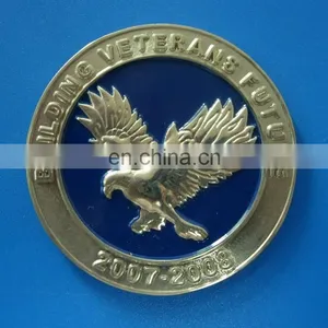 Die Casting High 3D Eagle Design Embossed Operated Coin thumbnail-1