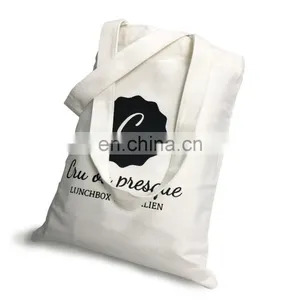 Custom Design Woman Comfortable White Canvas Tote Bag thumbnail-6