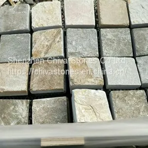 Landscape Patio Paving Stone Garden Products Pavement Paver Paving Stone on Mesh thumbnail-2