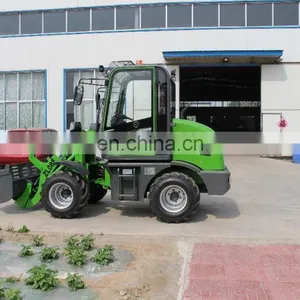 New 0.8Ton Mini Loader With Different Attachments thumbnail-2