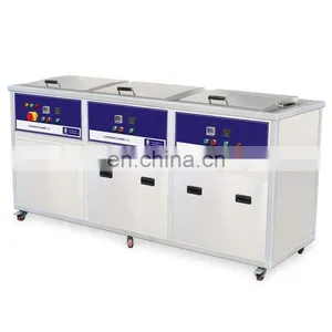 3 Tanks Industrial Ultrasonic Cleaner For Automatic Industrial and Medical Application thumbnail-1