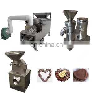 High Efficient Peanut Grinding Equipment Cocoa Bean Butter Making Machine thumbnail-1