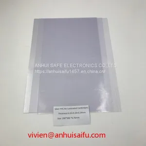 Silver PVC No-Laminated Inkjet Card thumbnail-1