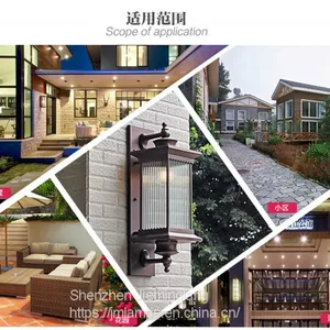 Good Quality Custom Gard Wall Mounted Solar Aluminum Led Light JML-WLL-A8045 thumbnail-5