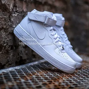 Nike Air Force 1 Mid White thumbnail-2