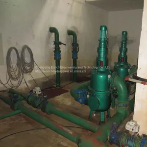 DLS ZLSH Vertical Completely Fully Automatic Filtration Drainage Sewage Cleaning Water Filter for Technical Cooling Water Supply Treatment for Hydropower Hydroelecric Power Plant HPP HEPP SHPP SHEPP thumbnail-5
