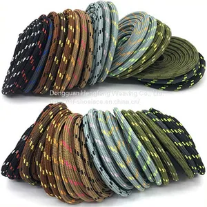 Bulk Work Boot Laces Outdoor Mountaineering Hiking Walking Polyester Pattern Shoelaces thumbnail-2