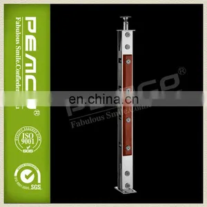 ZheJiang Wood Combined Stainless Steel Balustrade Posts thumbnail-1