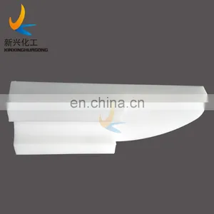 Green Profiled Bar Made by Pure UHMWPE Cnc Machine According to Your Drawing High Quality Customized UHMWPE Plastic Rollers UPE thumbnail-4