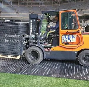Construction Polyethylene Plastic Ground Cover Mat thumbnail-1
