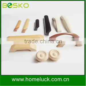 Natural Material Custom Wooden Products and Kitchen Cabinets Wardrobe Wooden Handles thumbnail-1