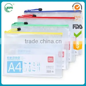 2016 New Design China Wholesale Document PVC Bag/PVC Mesh Bag/PVC Document Bag thumbnail-1