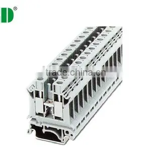 10.2mm DIN Rail Terminal Blocks With Electronic Components thumbnail-1