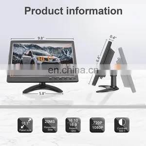 10.1 Inch Monitor Hd Display Replacement Tv Pos All One Windows Lcd Screen Monitor thumbnail-2