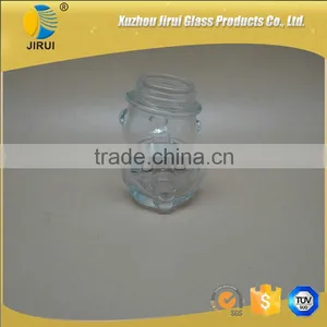 70ml Hot Sale Bear Shape Clear Mini Glass Food Jar thumbnail-6