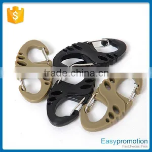 Wholesale Custom Plastic s Hook Carabiner thumbnail-1