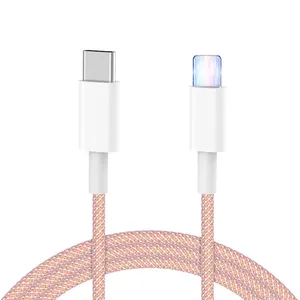 Fashion Amazon PD 12W USB C Fast Charge Cable for IPhone 13/12 Pro Max TYPE-C Data Cable thumbnail-1