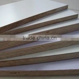Warm White Melamine Plywood Factory thumbnail-4