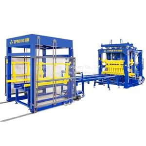 TPM8000 Automatic Concrete Block Machine, TPM Automatic Block Machine, TPM Hydraulic Press Block Machine thumbnail-1