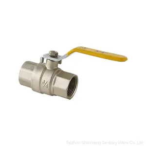 Full Bore Lockable Lever Handle 1/2 Inch Gas Ball Valve thumbnail-1