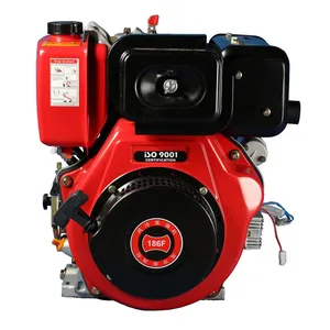 186F Single Cylinder Air-cooled Diesel Engine 186FA Diesel Engine 8hp Diesel Engine thumbnail-1
