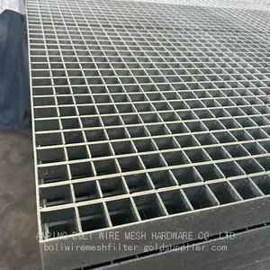 Steel Building Material Industrial Walkways Steel Bar Top Quality China Golden Supplier Steel Grating Factory BOLI2025 NEW DESIGN thumbnail-1