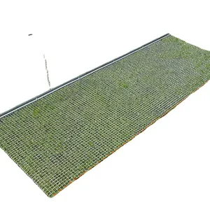 Manta de arrastre para campo de béisbol de acero galvanizado de 6*6 pies y 3*6 pies. Manta de arrastre para patio resistente para tirar manualmente o con vehículo. Precio de fábrica de soldadura thumbnail-1