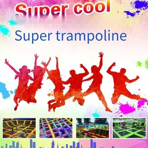 Outdoor Internet-famous Amusement Equipment Project - Large Trampoline, Internet-famous Project, Production of Indoor Non-standard Amusement Equipment thumbnail-5