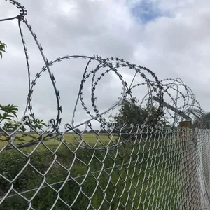 Galvanized Custom 500 m Barbed Wires Coil Barbed Wire Price Lowest Safety Protection Barbwire Barbed Wire thumbnail-4