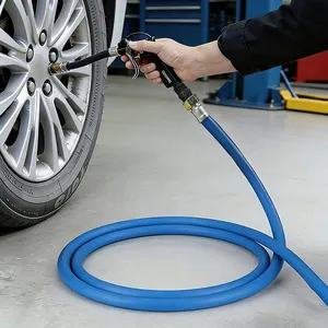 High Pressure Multi-Purpose PVC Compressed Recoil Flexible Air Hose With Cutting Service thumbnail-4