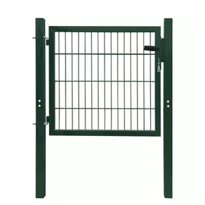 3D Mesh Fencing Round Tube Garden Gate With Individual Lock Set Packaging thumbnail-2