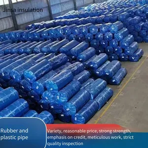 Jinsa Heat-insulating and Thermal-insulating Black Rubber and Plastic Insulation Pipes, Fireproof and Flame-retardant, Wholesale Manufacturer thumbnail-3