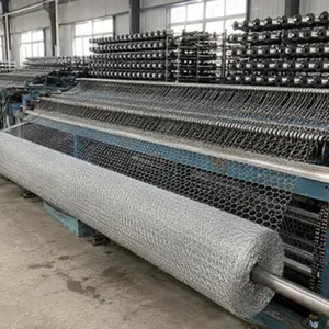 Galvanized Hexagonal Metal Mesh 3/4