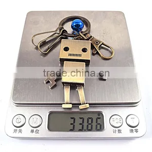 Hot Sale Fashion Costom Robot Key Chain Custom Christmas Keychain thumbnail-5