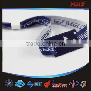 MDW73 Custom Festival Bracelet Rfid Fabric Woven Wristband Quality Choice thumbnail-1