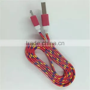 2016 Hot Selling High Quality Braided Charging Usb Cable Chinese Manufacture Directly Supply Usb Cable thumbnail-2