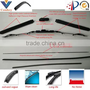 Windscreen Wiper Car Wiper Rain Sensor China Wiper Blade Suit 98% Cars Accept OEM thumbnail-3