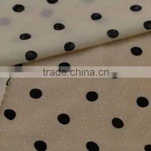 100% RAYON JACQUARD FABRIC CHALLIS PRINTED FLOWER FABRIC thumbnail-2