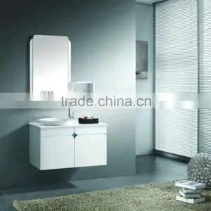 Ceramic Basin Mirror Bathroom Cabinet 150712 thumbnail-5