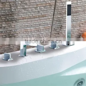 Modern Design Side Mounted Bathtub Faucet BHF025 thumbnail-2