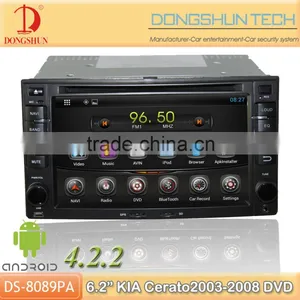 6.2" Pure Android 4.2.2 Car DVD With GPS 3G/WIFI thumbnail-1