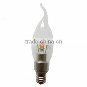 Modern High-end Dimmable Candle Led Bulb Light 3w, Smd Series Led Bulb Candle Light thumbnail-4