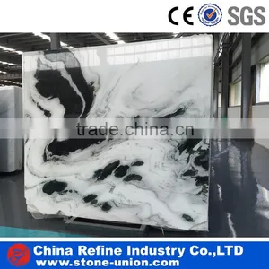 China Panda White Marble Price for Flooring Tiles and Wall Tiles Design ,panda White Marble With Black Vein thumbnail-2
